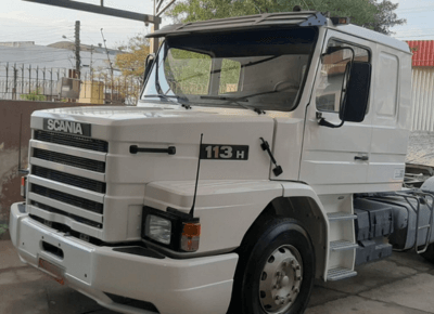 Scania 113 Antes - Link Chapeamento e Pintura