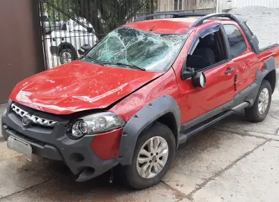 Fiat Strada Antes - Link Chapeamento e Pintura